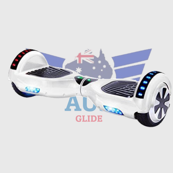 White hoverboard with lights hotsell