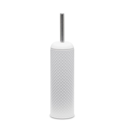 The SPOT Toilet Brush &amp; Roll Holder features a beautiful white embossed spot pattern and is a must-have bathroom essential for every household. Made of metal; toilet roll holder holds up to 4 rolls. Shop Online. AfterPay Available. Australia Wide Shipping | Bliss Gifts &amp; Homewares - Unit 8, 259 Princes Hwy Ulladulla - 0427795959, 44541523 