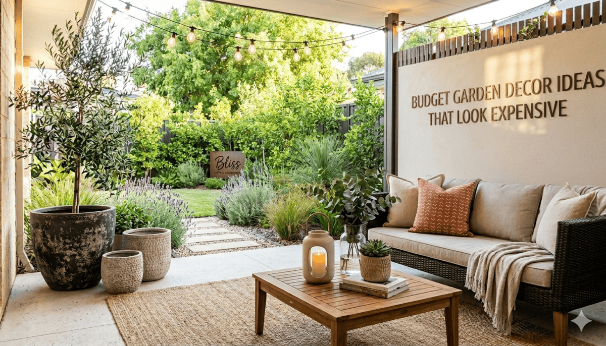Budget Garden Decor Ideas That Look Expensive