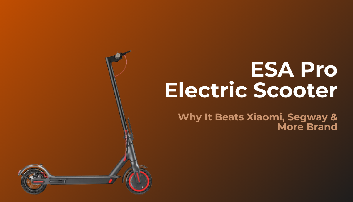 ESA Pro Electric Scooter: Why It Beats Xiaomi, Segway & More Brand [2025] - BLISS Gifts & Homewares