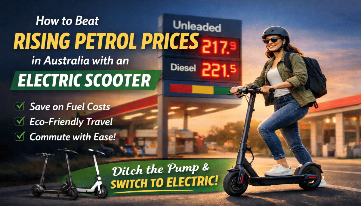 How to Beat Rising Petrol Prices in Australia with an Electric Scooter