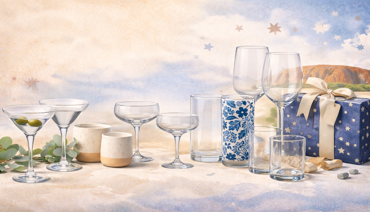 Glassware Gift Guide: What to Buy for Housewarmings & Weddings in Australia
