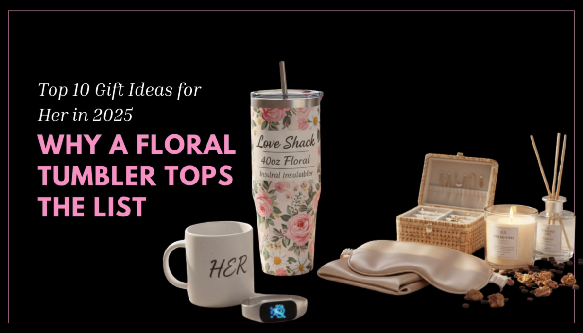 Top 10 Gift Ideas for Her in 2025 - Why a Floral Tumbler Tops the List