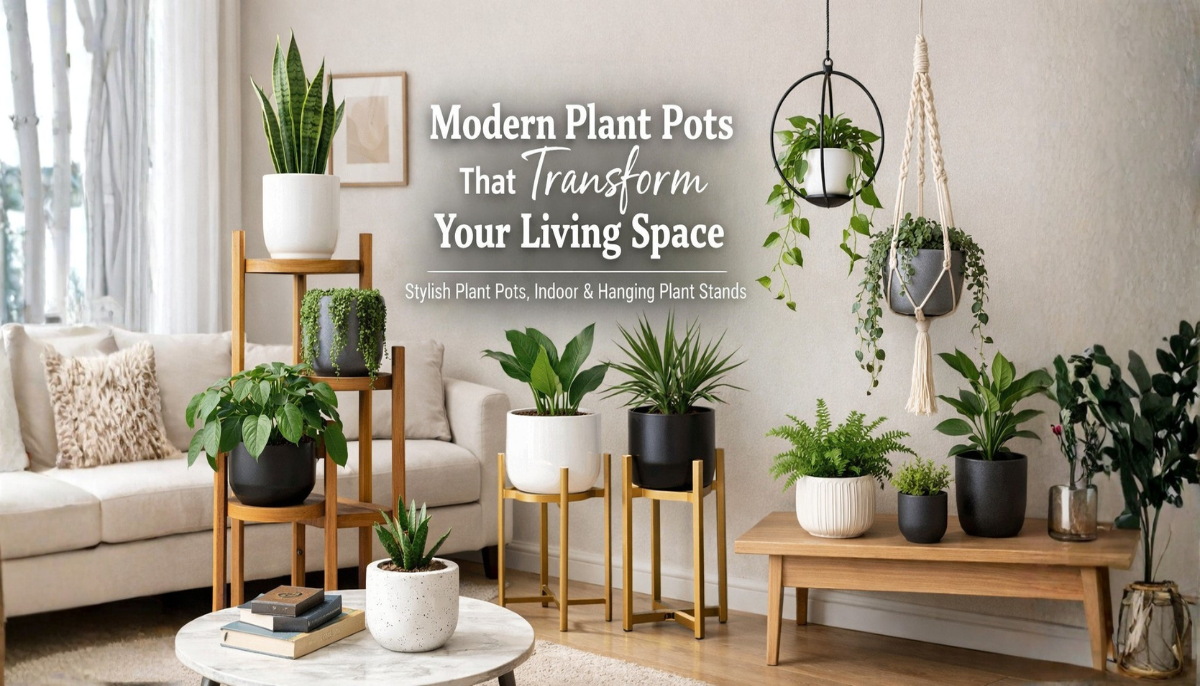 Modern Plant Pots That Transform Your Living Space - BLISS Gifts & Homewares