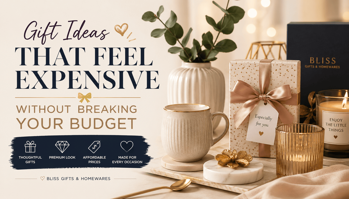 Gift Ideas That Feel Expensive Without Breaking Your Budget - BLISS Gifts & Homewares