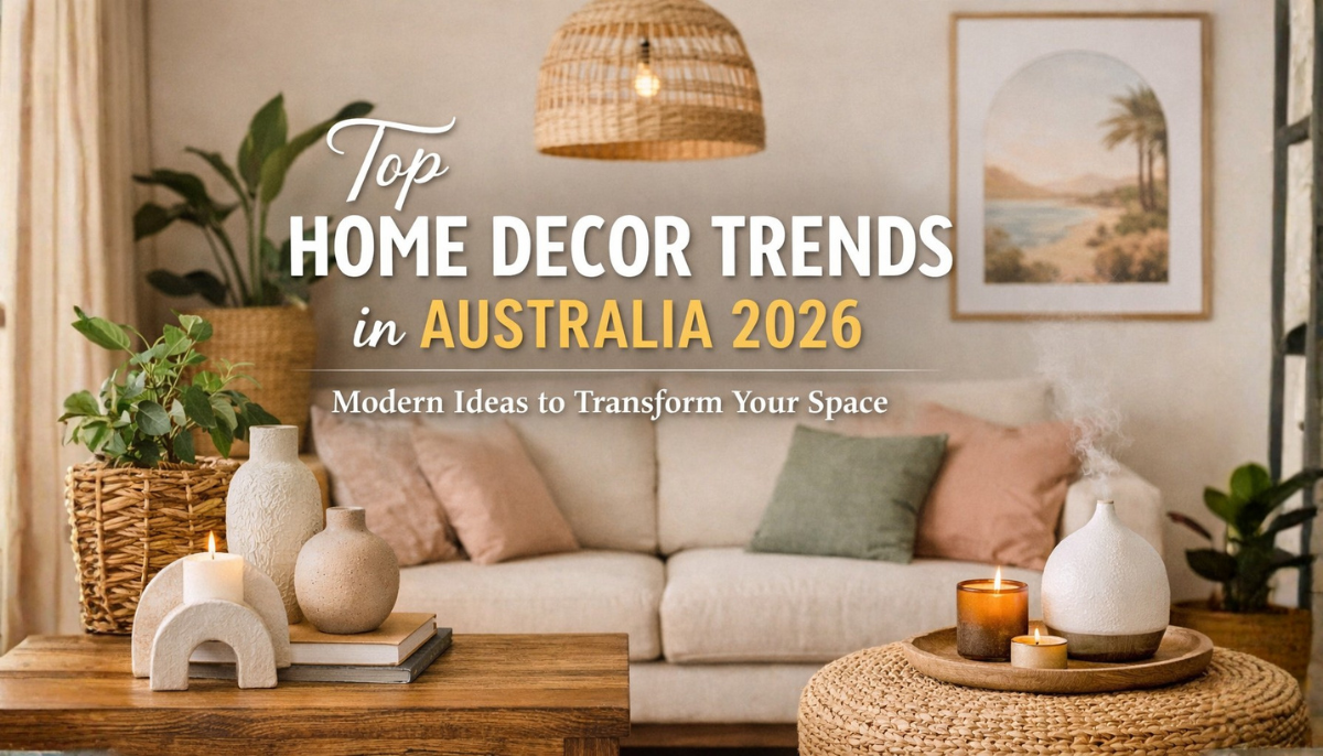 Top Home Decor Trends in Australia 2026: Modern Ideas to Transform Your Space - BLISS Gifts & Homewares