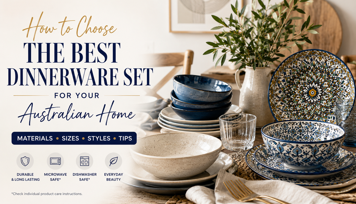 Best dinnerware sets Australia with ceramic and stoneware plates and bowls