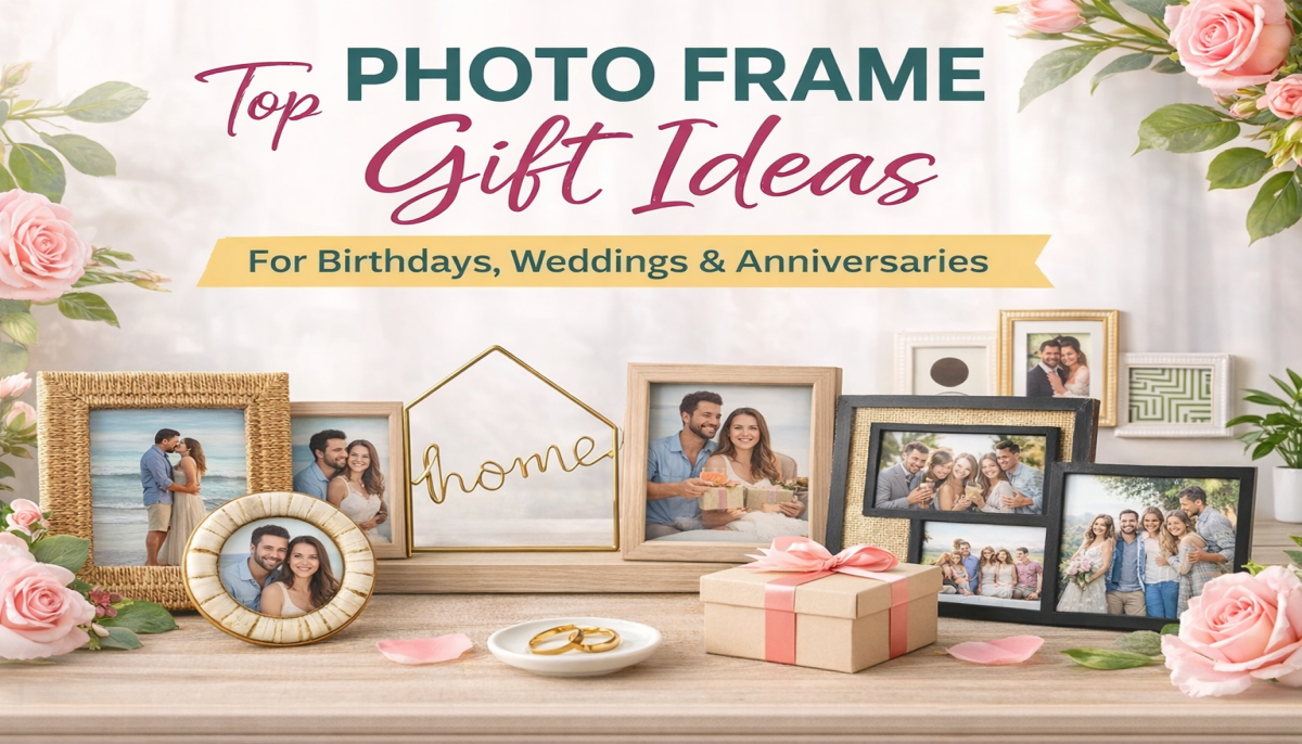 Top Photo Frame Gift Ideas for Birthdays, Weddings & Anniversaries
