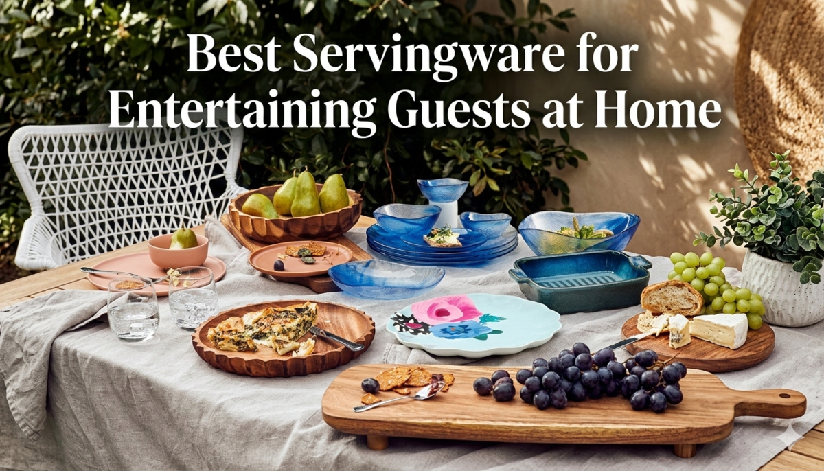 Best Servingware for Entertaining Guests at Home