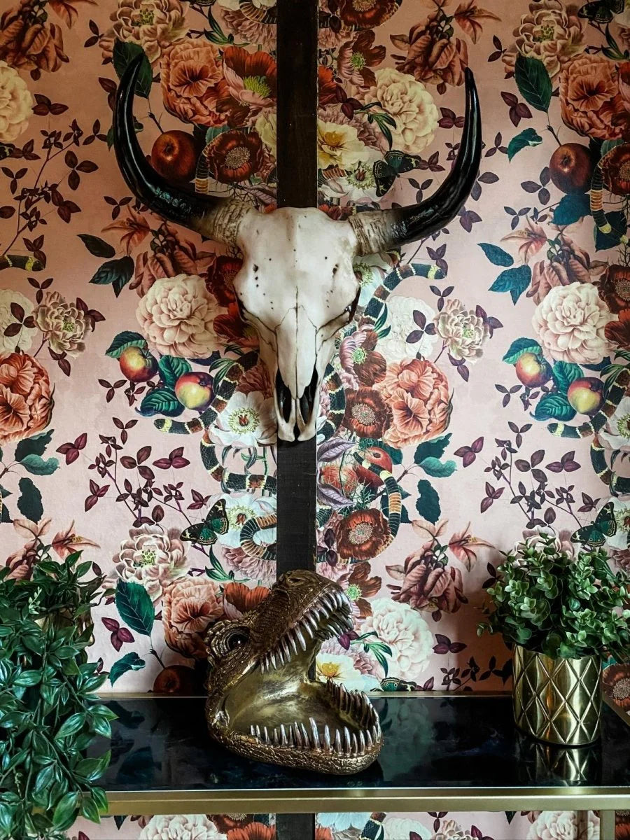 Large Bison Skull Wall Head - BLISS Gifts & Homewares