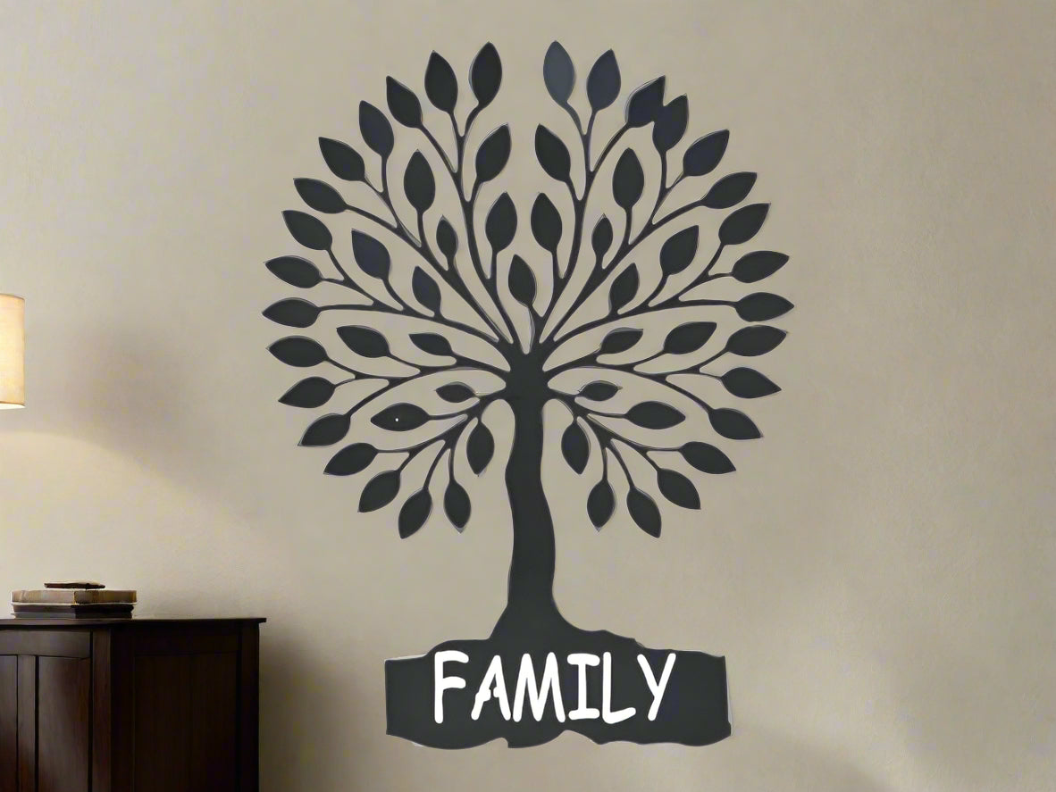 Unique Family Tree Personalised Wall Art