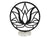 Elegant Lotus Flower Art on Marble Base
