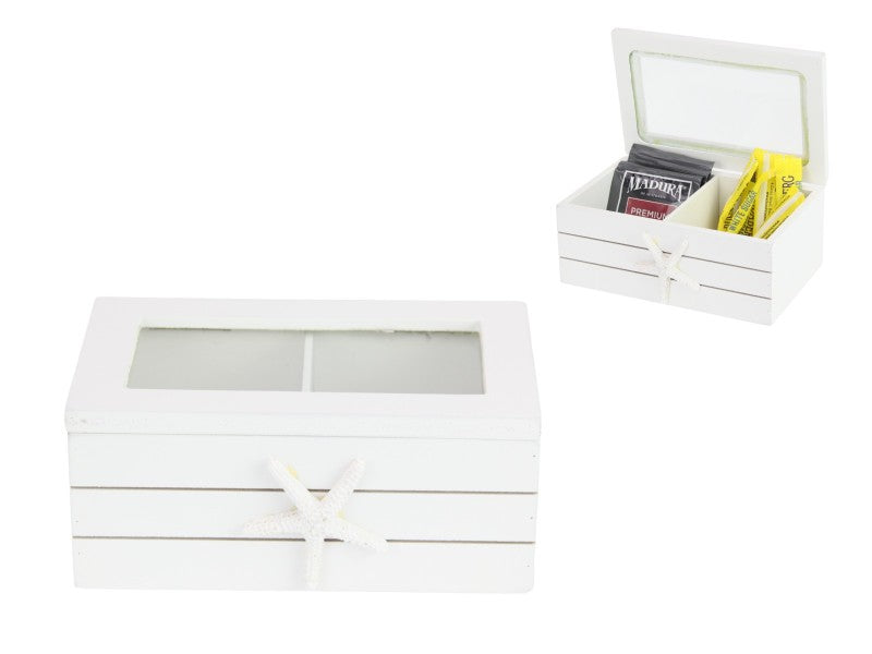 Rectangle DL Box White