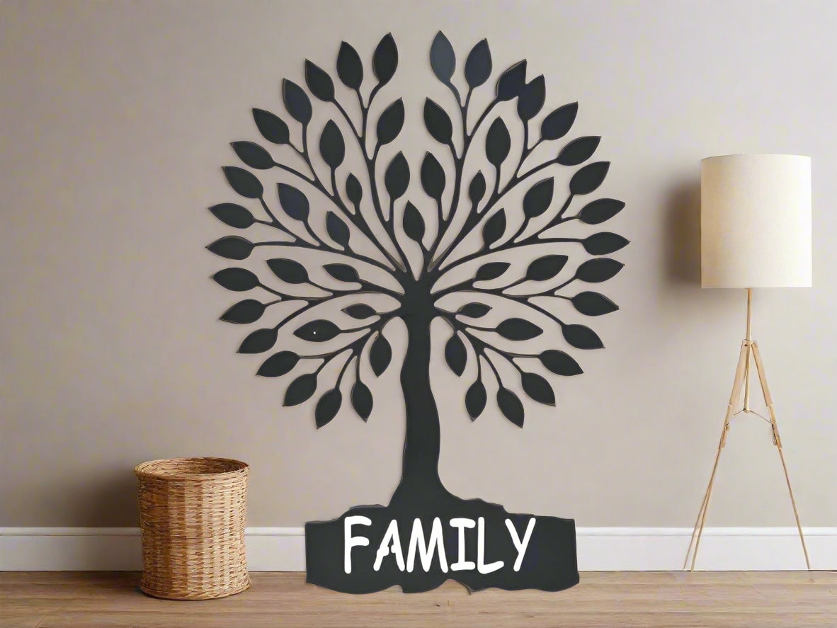 Personalised Family Tree Plaque