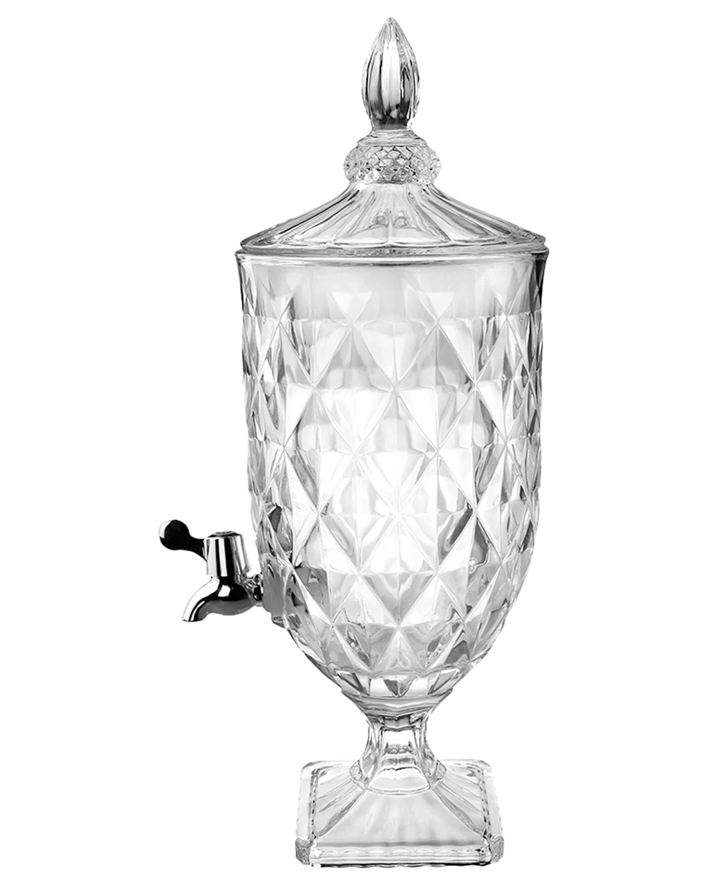 Camden Drink Dispenser Set of 9 in Transparent