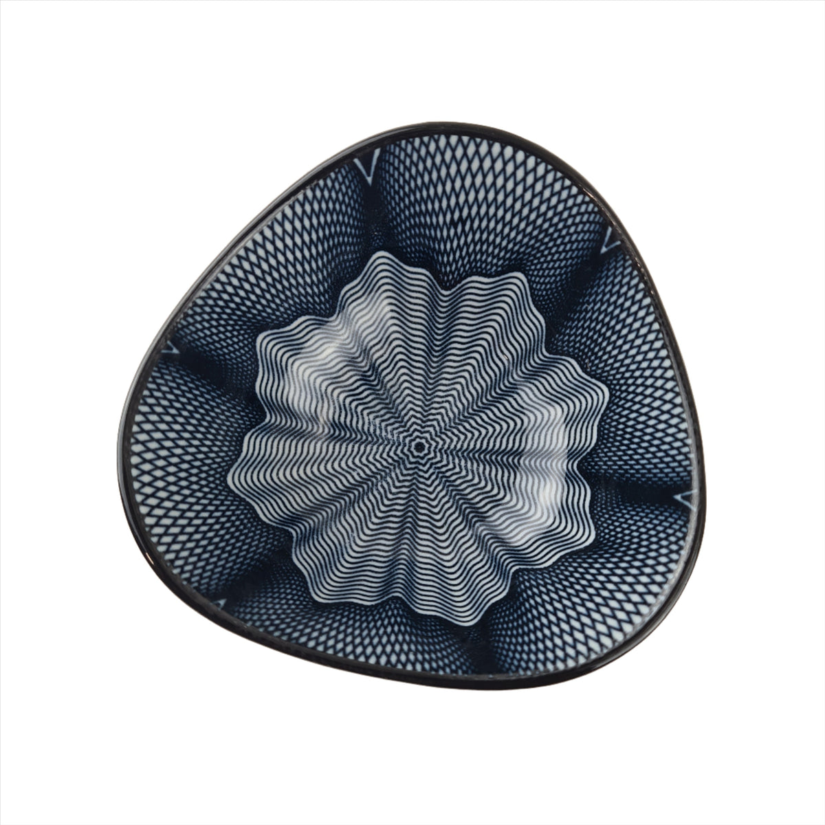 Moroccan style bowl - Triangle shaped mini bowl for sauces, nuts, snacks.