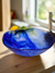 Pasabahce Linden Batik Blue Tempered Glass Dining Bowl