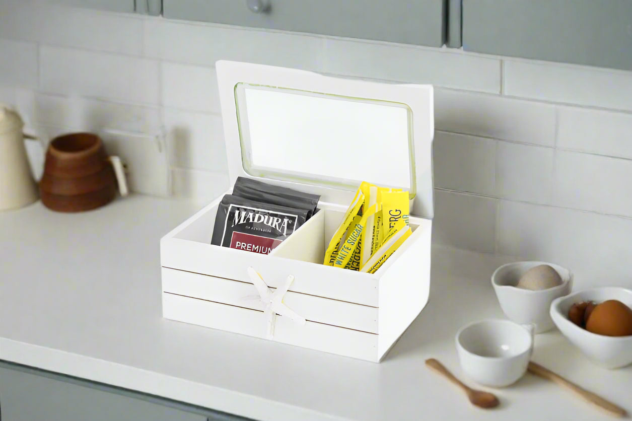 Rectangle DL Box White