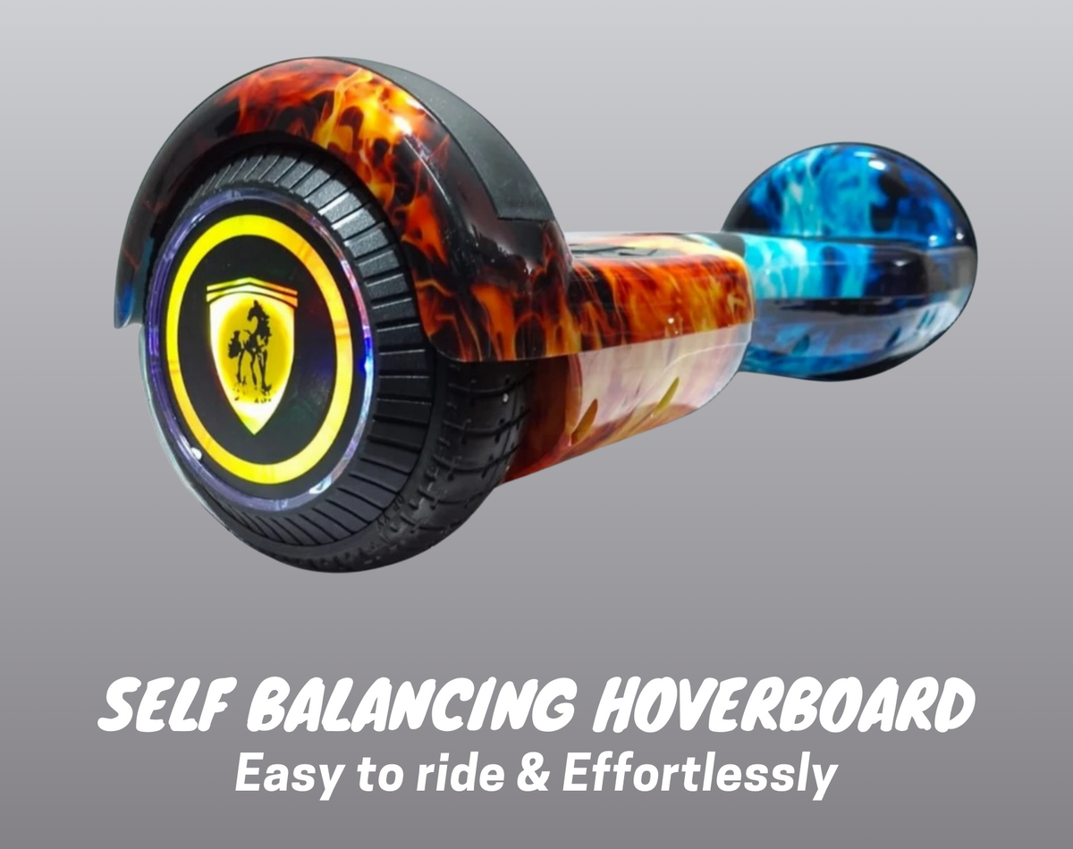 6.5 HoveroorX Australia Hoverboard – Electric Fire &amp; Ice