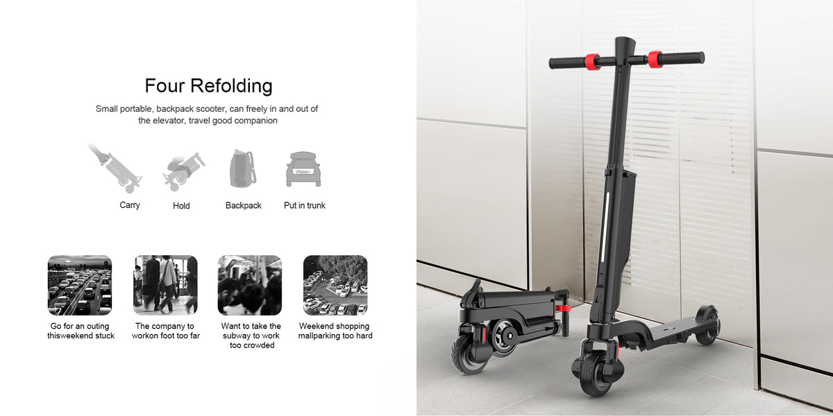 ESA Fold X6 Folding Electric Scooter 