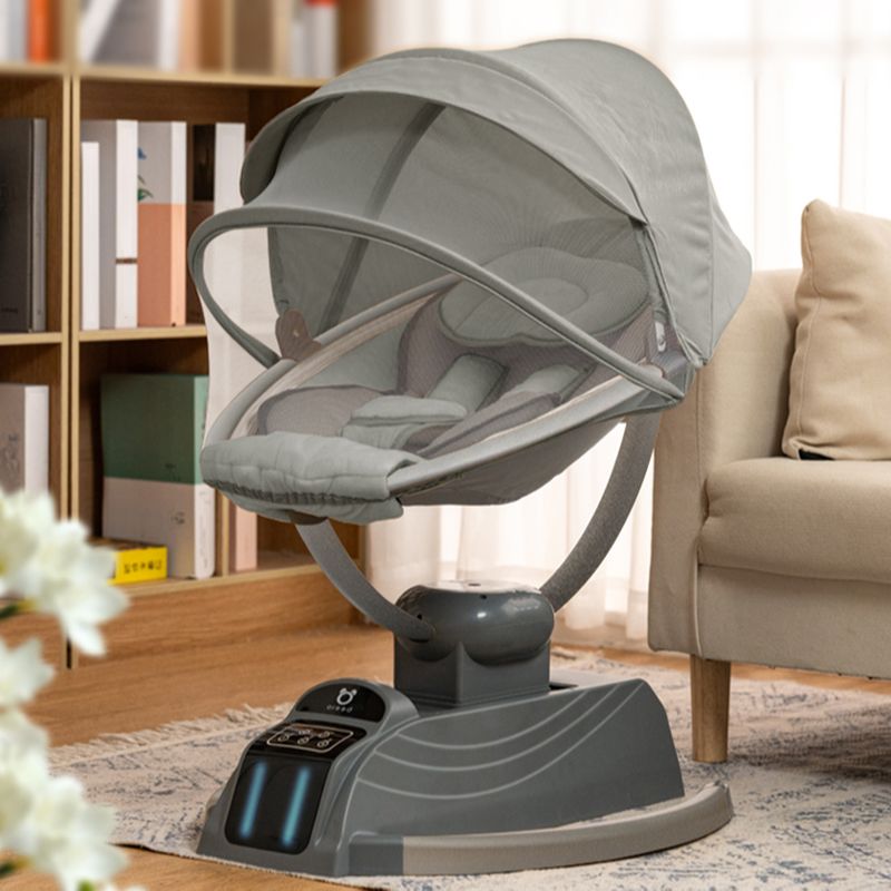 Electric Baby Swing Bouncer Rocker – Premium Comfort &amp; Safety for Your Baby | Modern Oval Machine Washable |