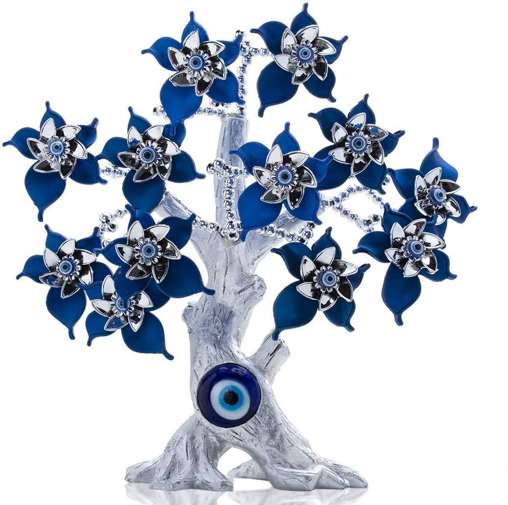 Golden Camel Blue Evil Eye Showpiece