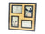 Annisa Rattan Collage Photo Frame - 4 Openings (40x40cm)