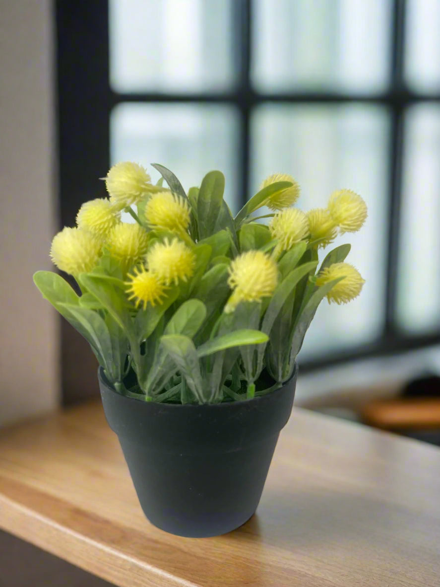 Sunny Yellow Artificial Proteas for Sale