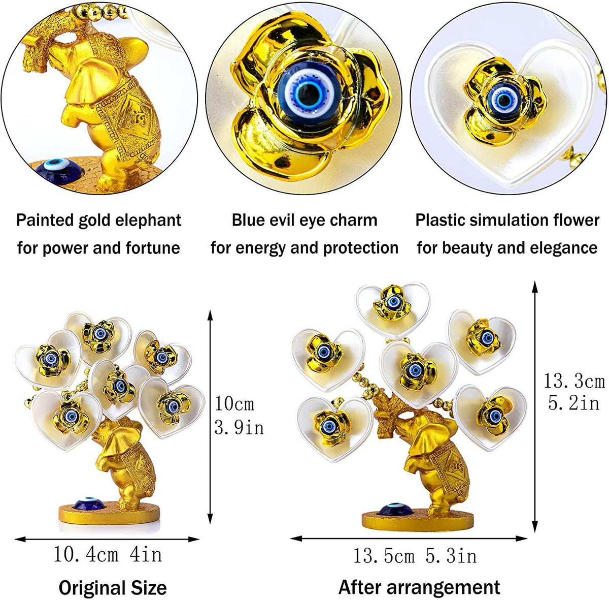 Evil Eye Feng Shui Tree Home Decor