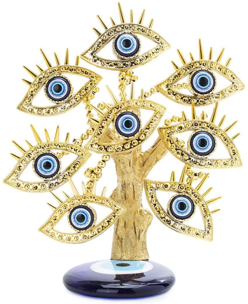 Golden Evil Eye Tree
