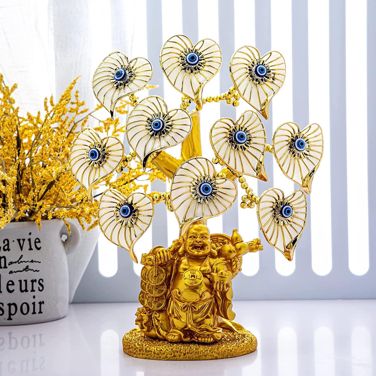 Evil Eye Flowers Laughing Buddha Tree 
