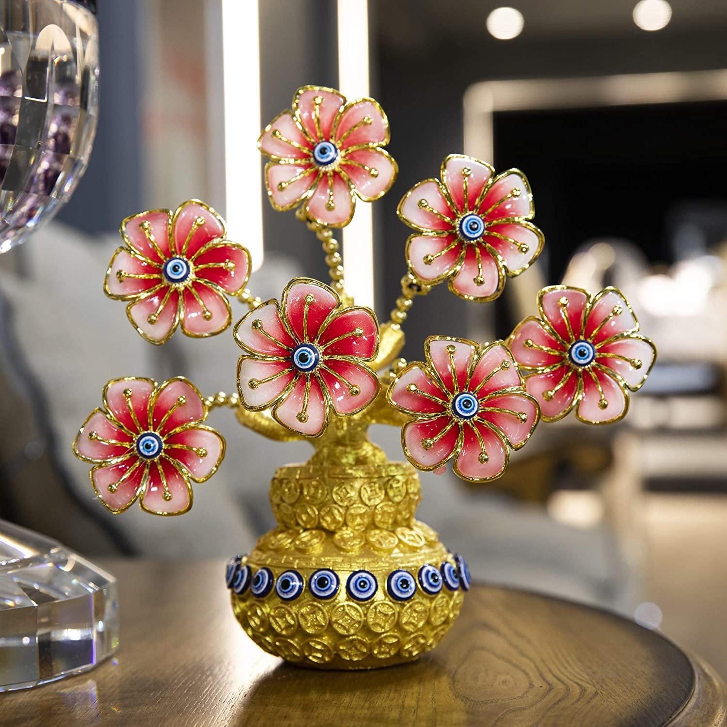 Lucky Evil Eye Feng Shui Tree - Handmade Home Decor