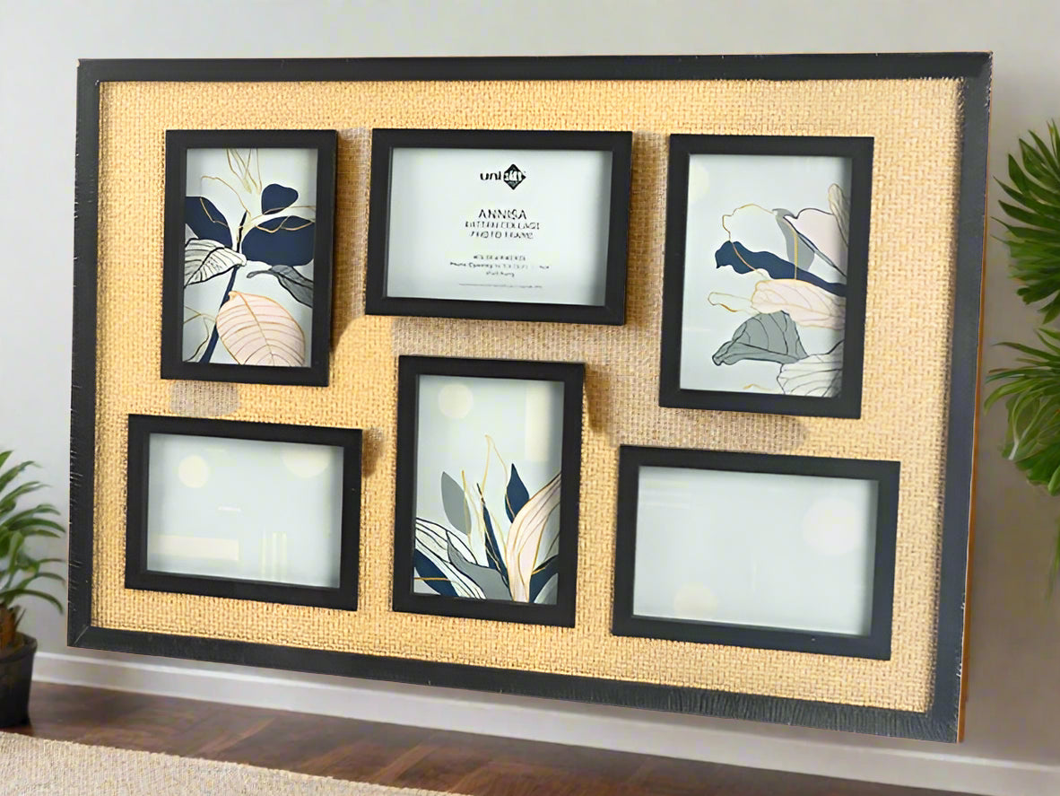 Rattan Picture Frame Wall