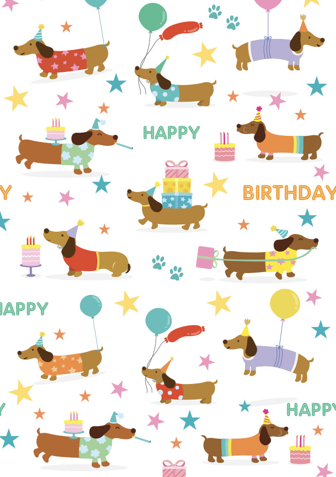 Magnolia Wrap 48 62 Candles premium birthday gift wrapping paper Australia