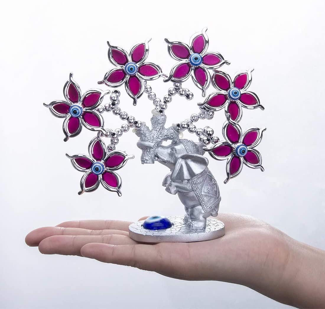Feng Shui Evil Eye Tree: Crystal Decor &amp; Good Luck