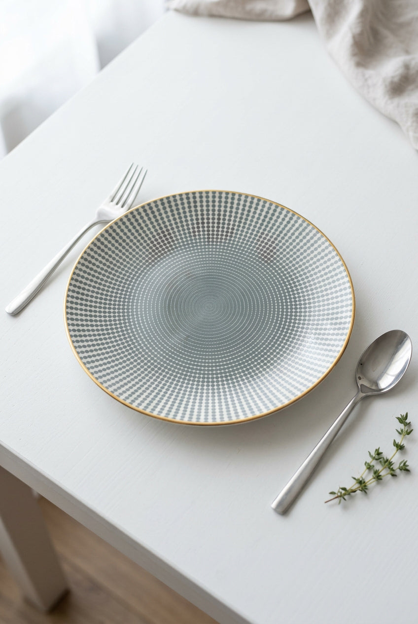 Moroccan Style Entree Plate - Small
