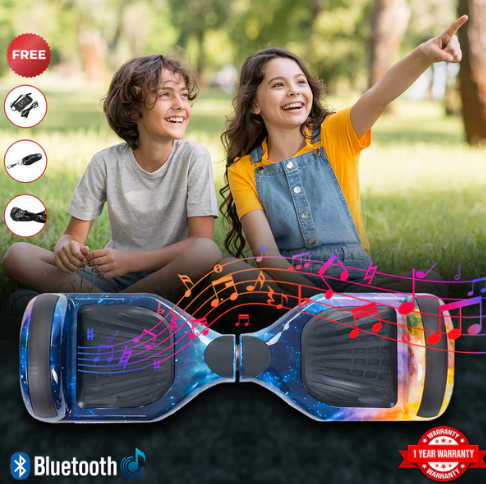 6.5 HoveroorX Australia Hoverboard – Electric Galaxy Blue