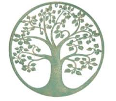 Tree of Life Wall Art in Green