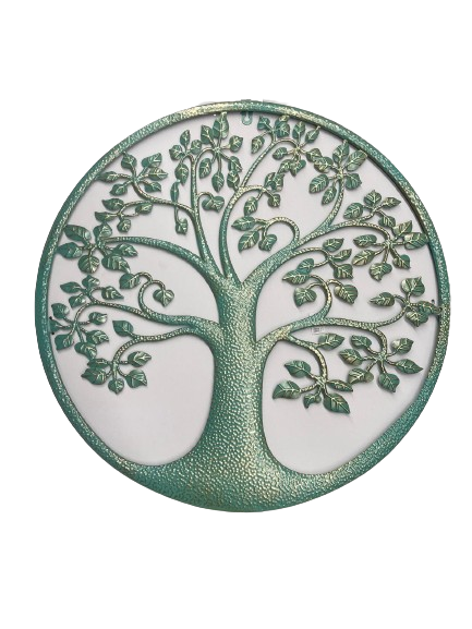 Tree of Life Wall Art in Green