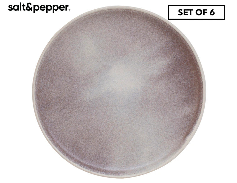 Salt &amp; Pepper 20cm Kanoko Side Plate - Purple