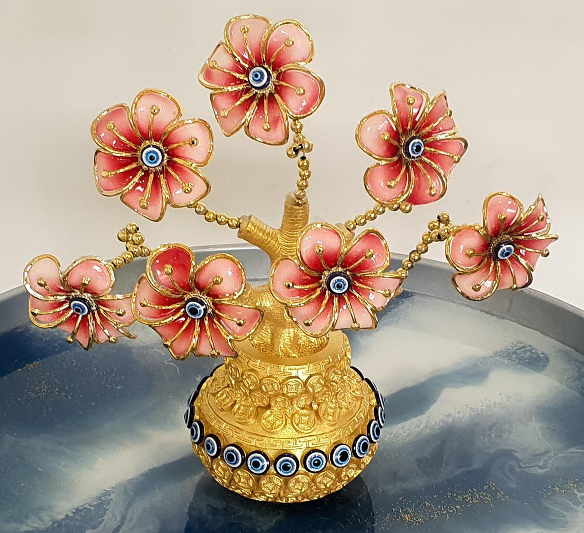 Golden Blossom Prosperity Tree