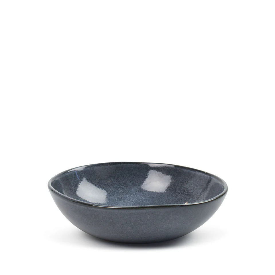 Denim Blue pasta bowls