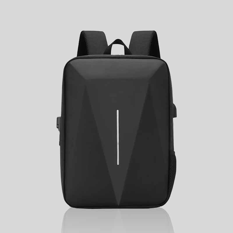 Black Anti-Theft Backpack 