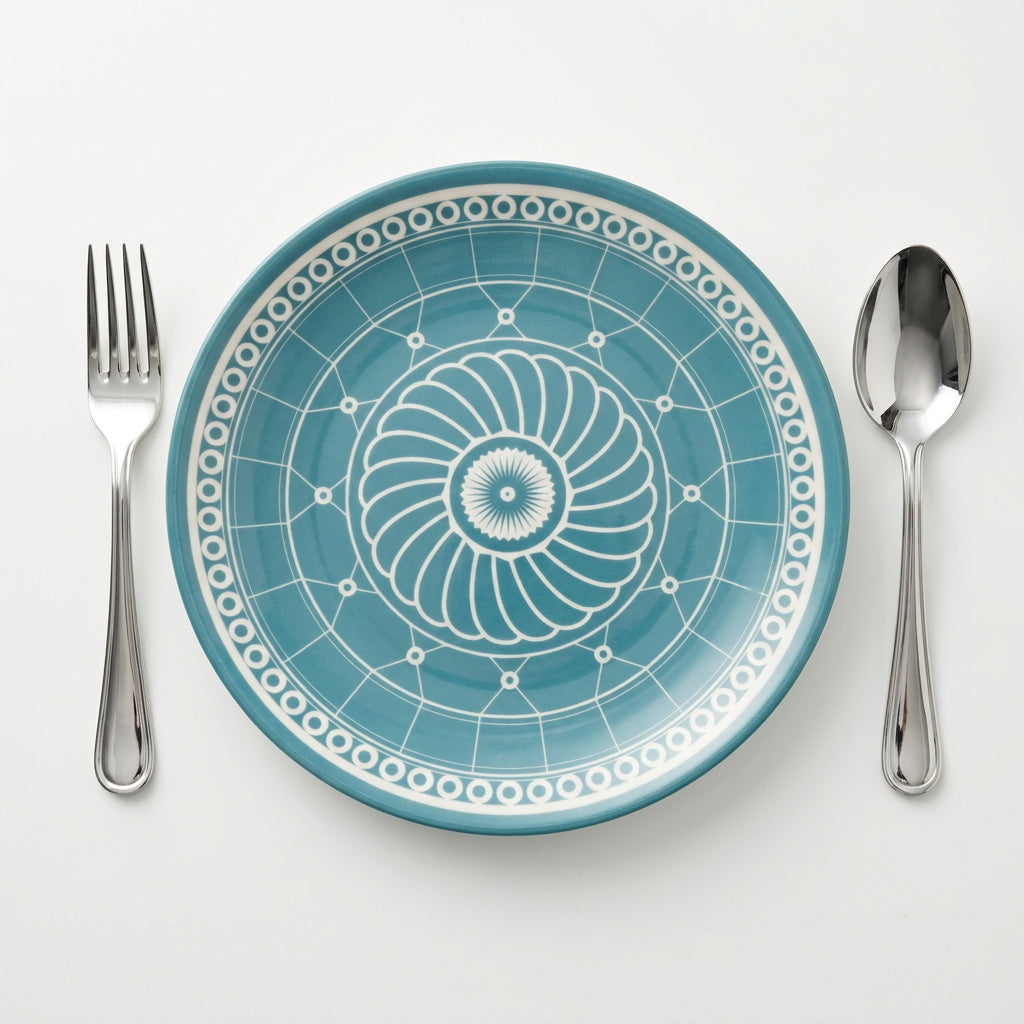 Moroccan Style Entree Plate - Small
