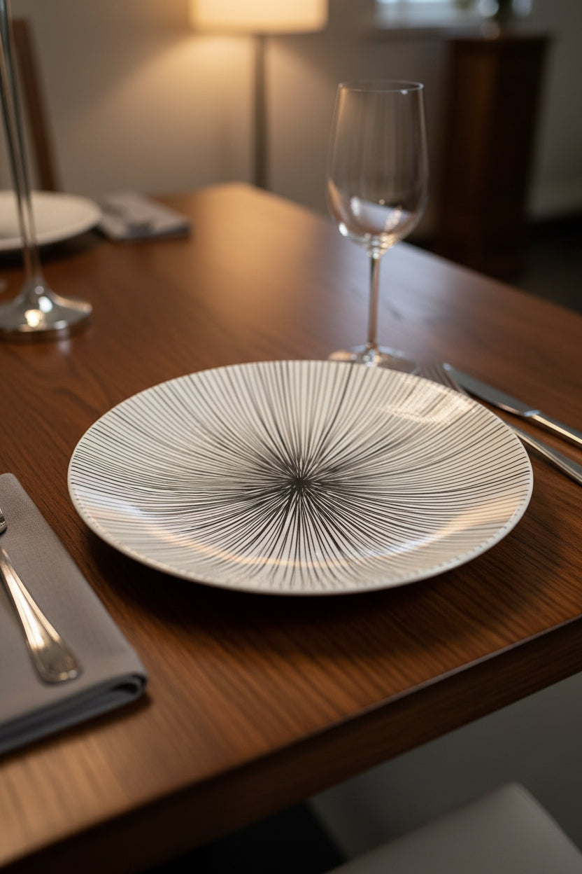 Moroccan Style Entree Plate - Small