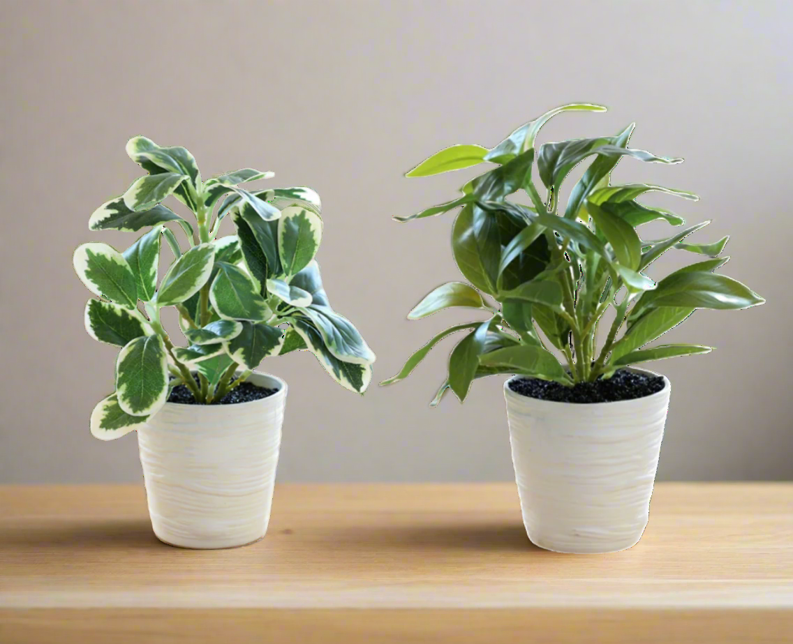 Fancy Artificial Green Leaves Plant