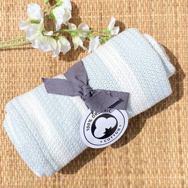 Aia Baby Blanket - Baby Blue
