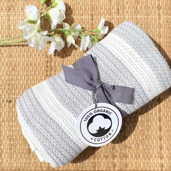 Aia Baby Blanket - Grey