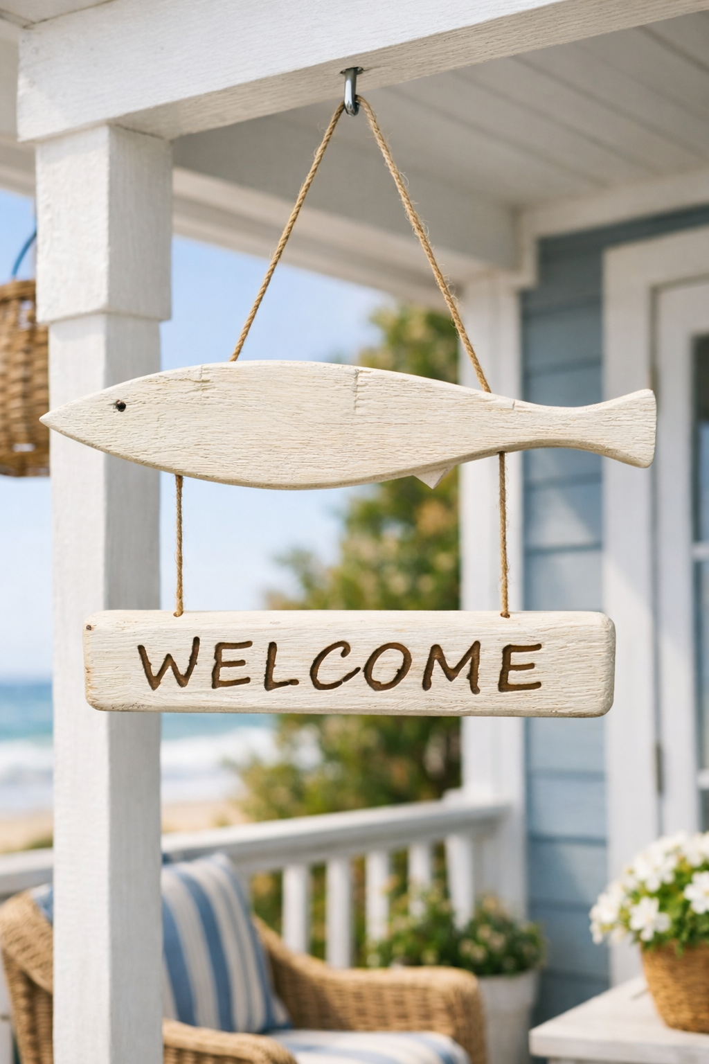 MDF Hanging Quote Signs – WELCOME