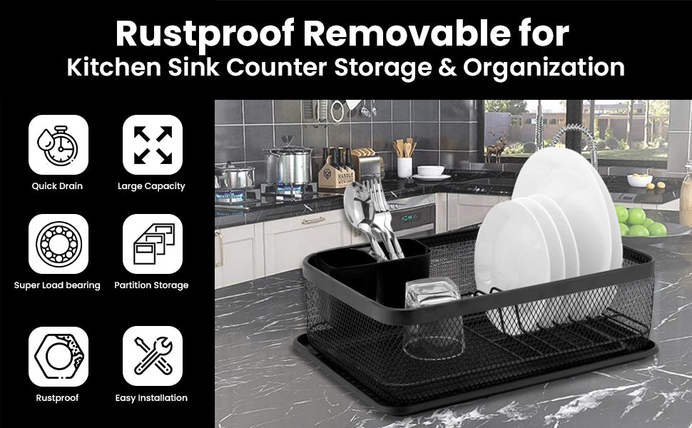 Dish Drainers Drying Racks 